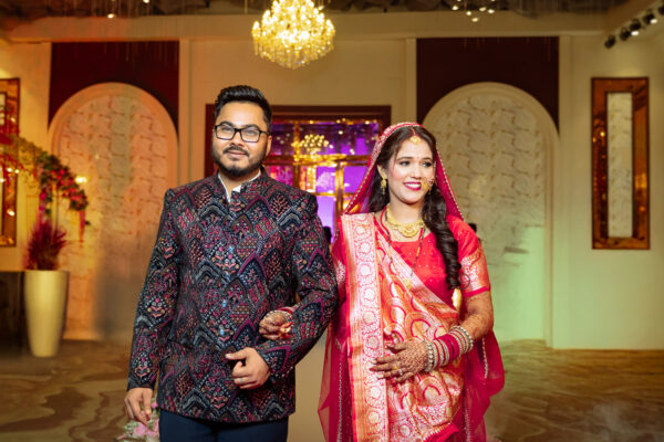 Abhishek & Meghna — Aula Banquet by Golden Grapes, Wedding Photographers in Delhi NCR wedding photography by WedHues